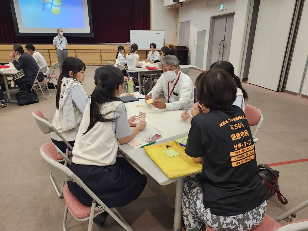 日南塾サポートの様子