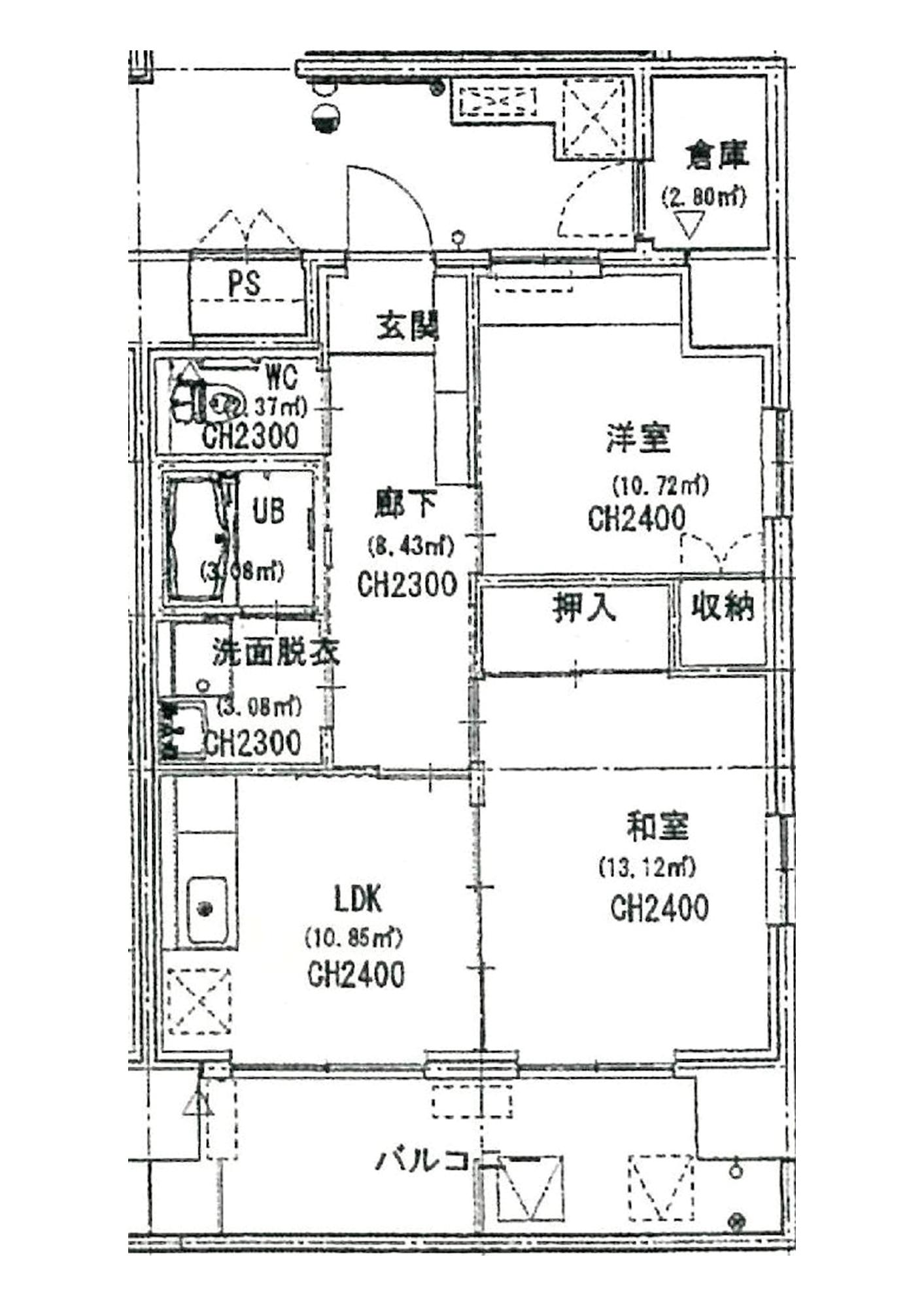 2LDK図面その2