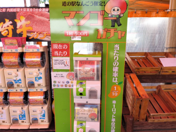 道の駅なんごう_イベント_ガチャポン