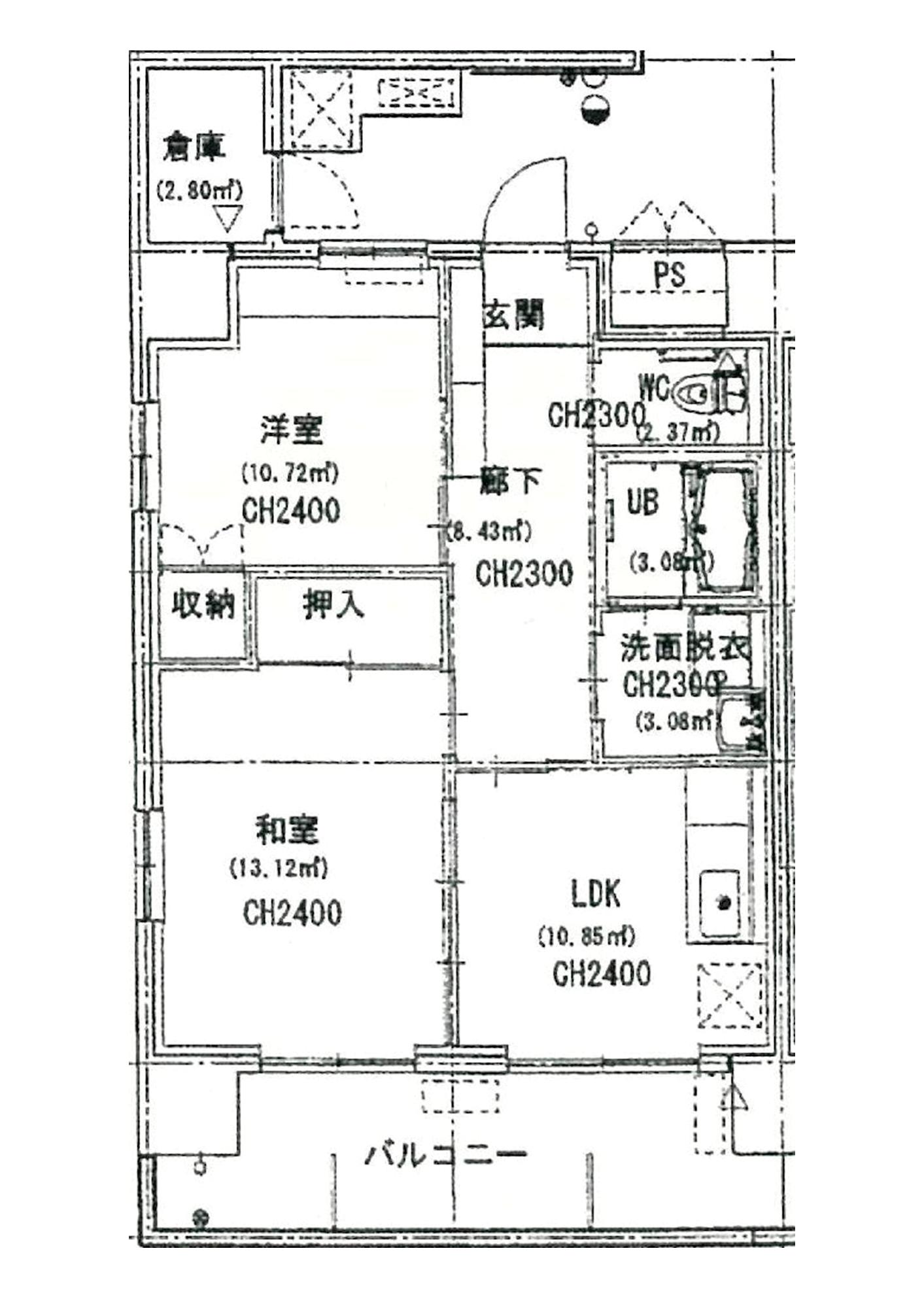 2LDK図面その1